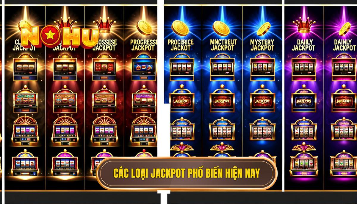 Phân loại các loại Jackpot phổ biến nhất hiện nay