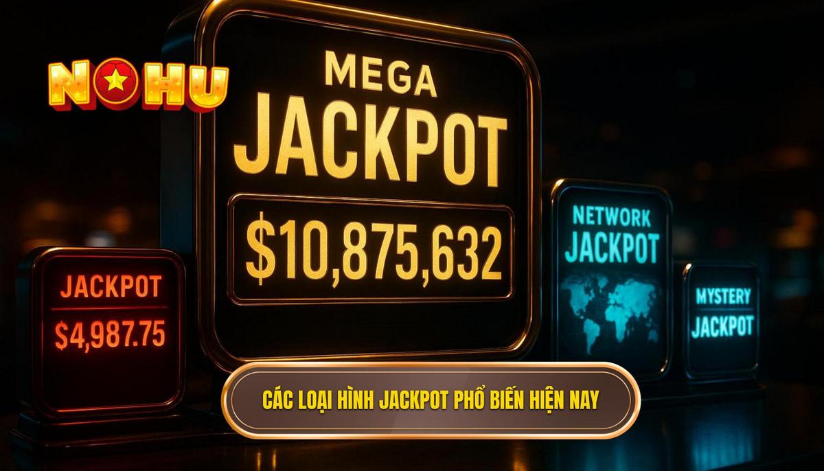 Các Loại Hình Nổ Hũ Jackpot Siêu To Khổng Lồ Phổ Biến